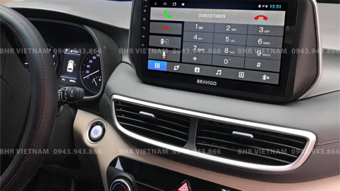 Màn hình DVD Android liền camera 360 xe Hyundai Tucson 2019 - nay | Bravigo Ultimate (6G+128G)  